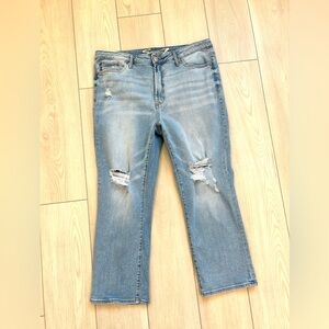 Seven7 ~ Women's Tummyless High Rise Slimming Stretch Skinny Jeans ~Size16